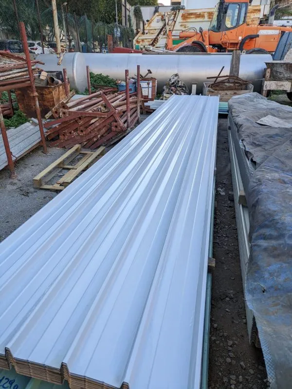 LAMIERA GRECATA Per COPERTURA 1010 MM Lunghezza 2500 MM - Foto 2