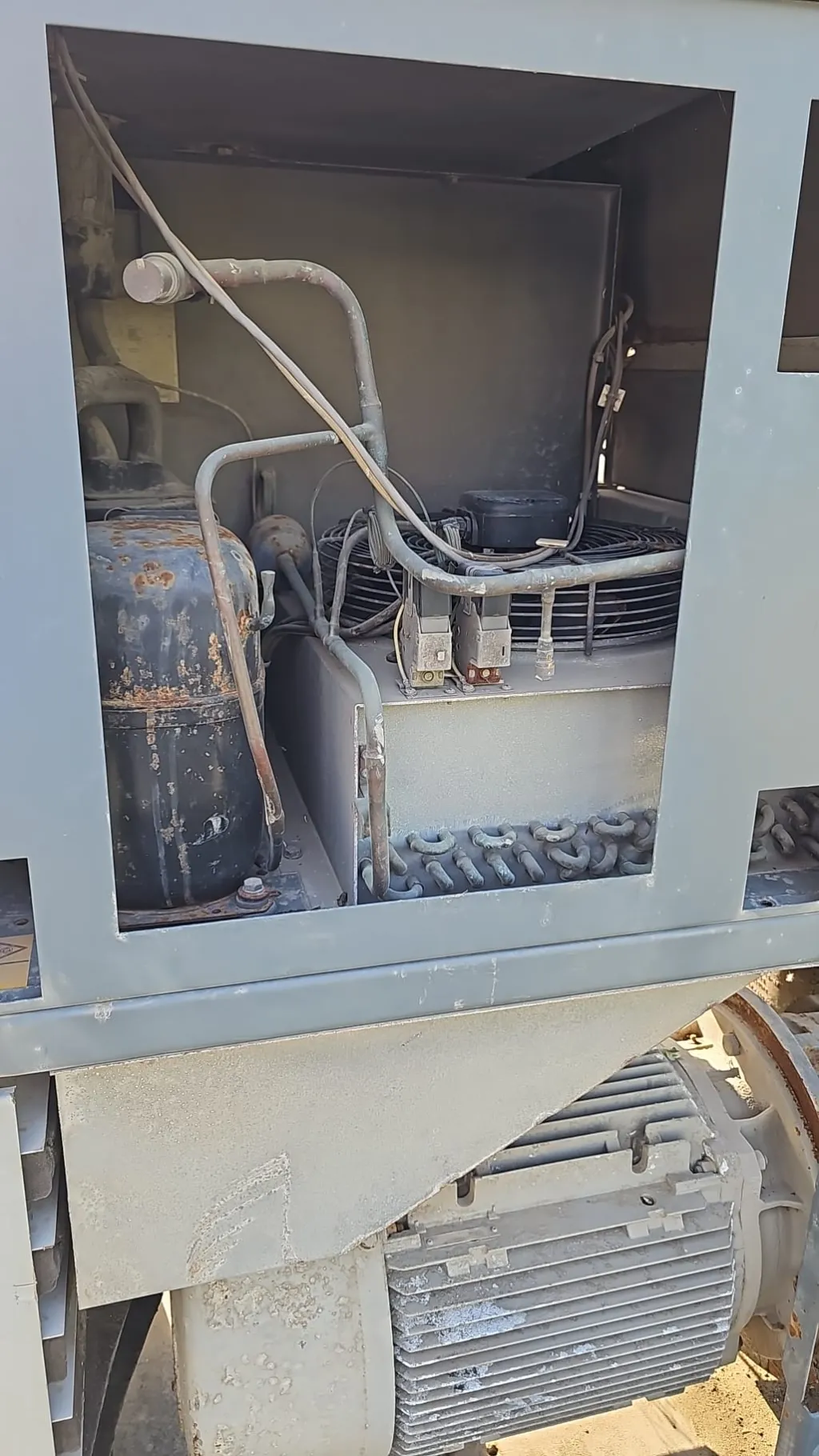 compressore usato Atlas copco GA37FF - raffreddamento
