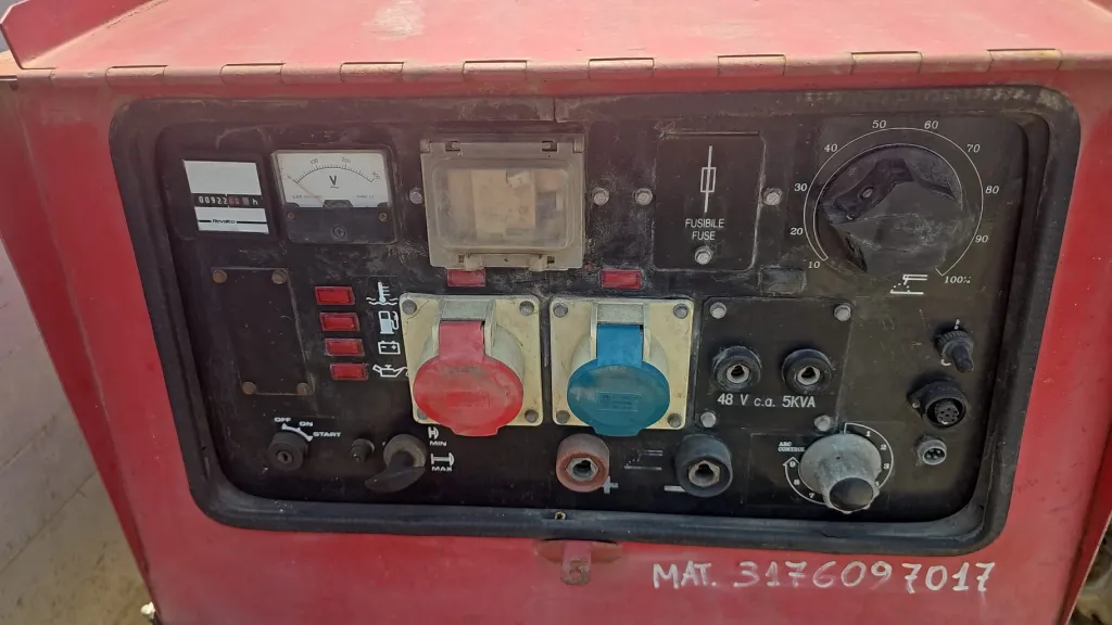 Motosaldatrice diesel professionale usata