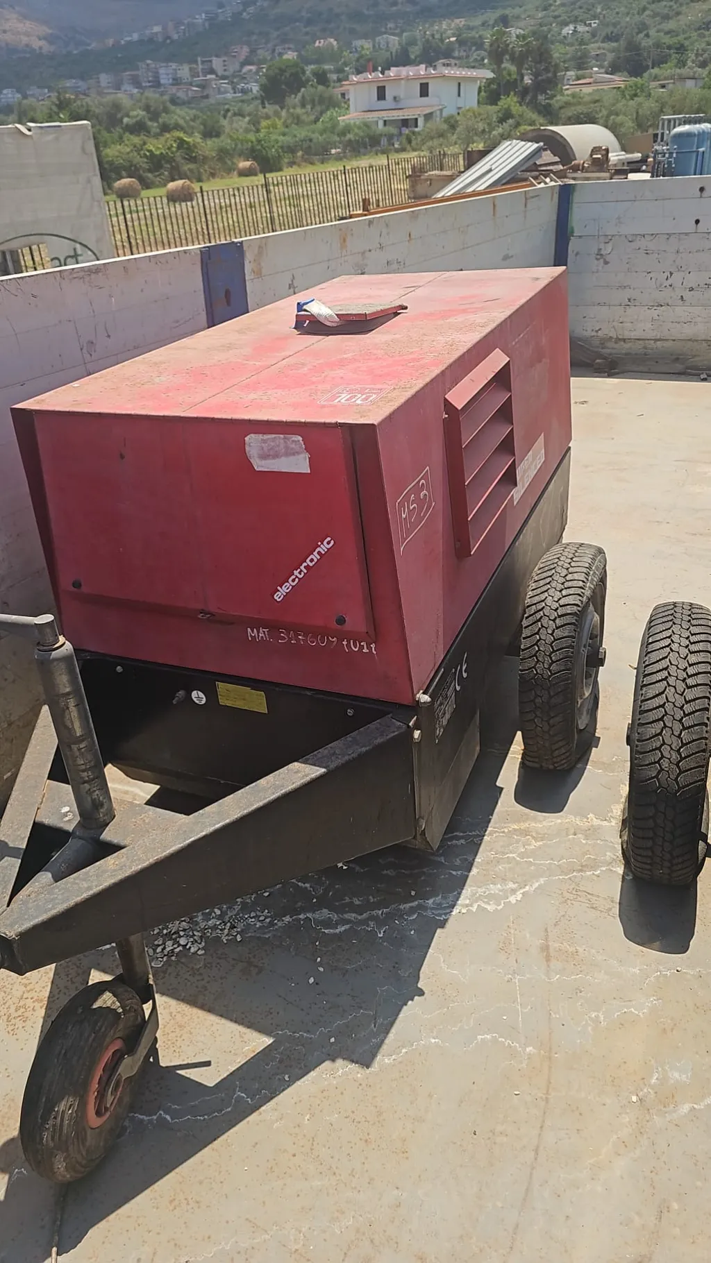 Motosaldatrice diesel professionale usata