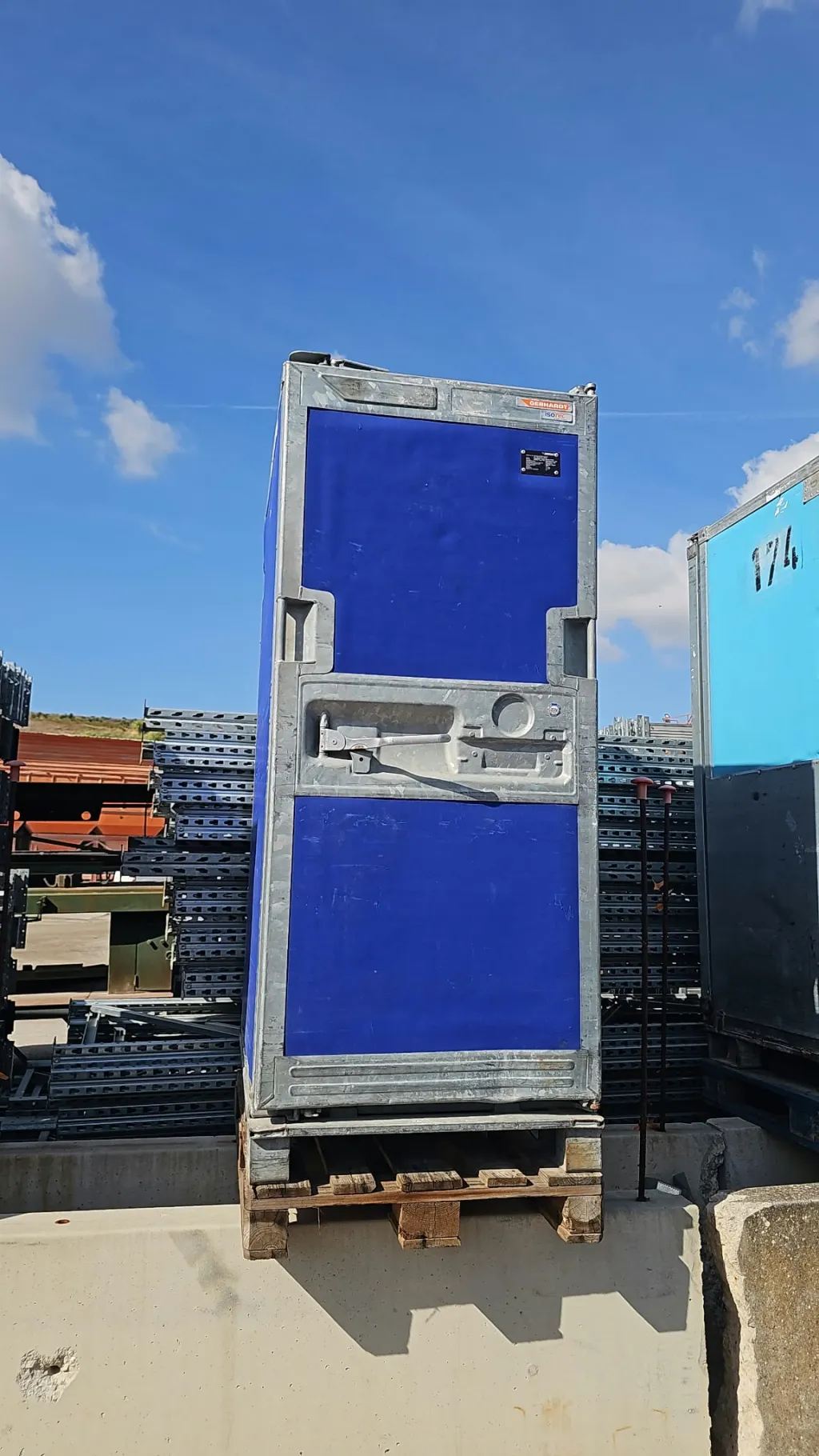 box isotermico usato per camion GEBHARDT
