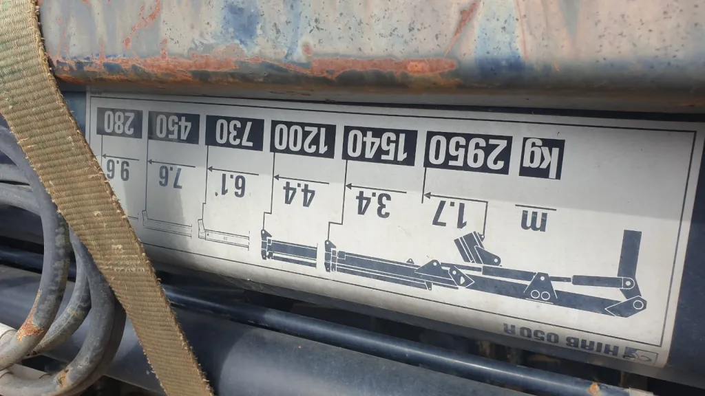 				Gru per autocarro usata Hiab